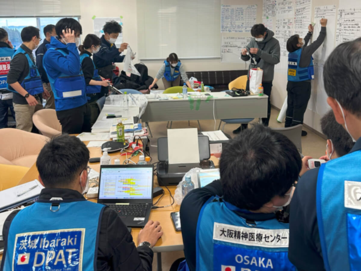 能登半島地震：DPAT先遣隊派遣04